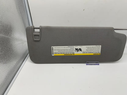 2014-2019 GMC Sierra 1500 Driver Sun Visor without Illumination Gray C01B56011