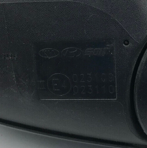 2011-2013 Kia Forte Driver Side View Manual Door Mirror Black OEM C04B52004