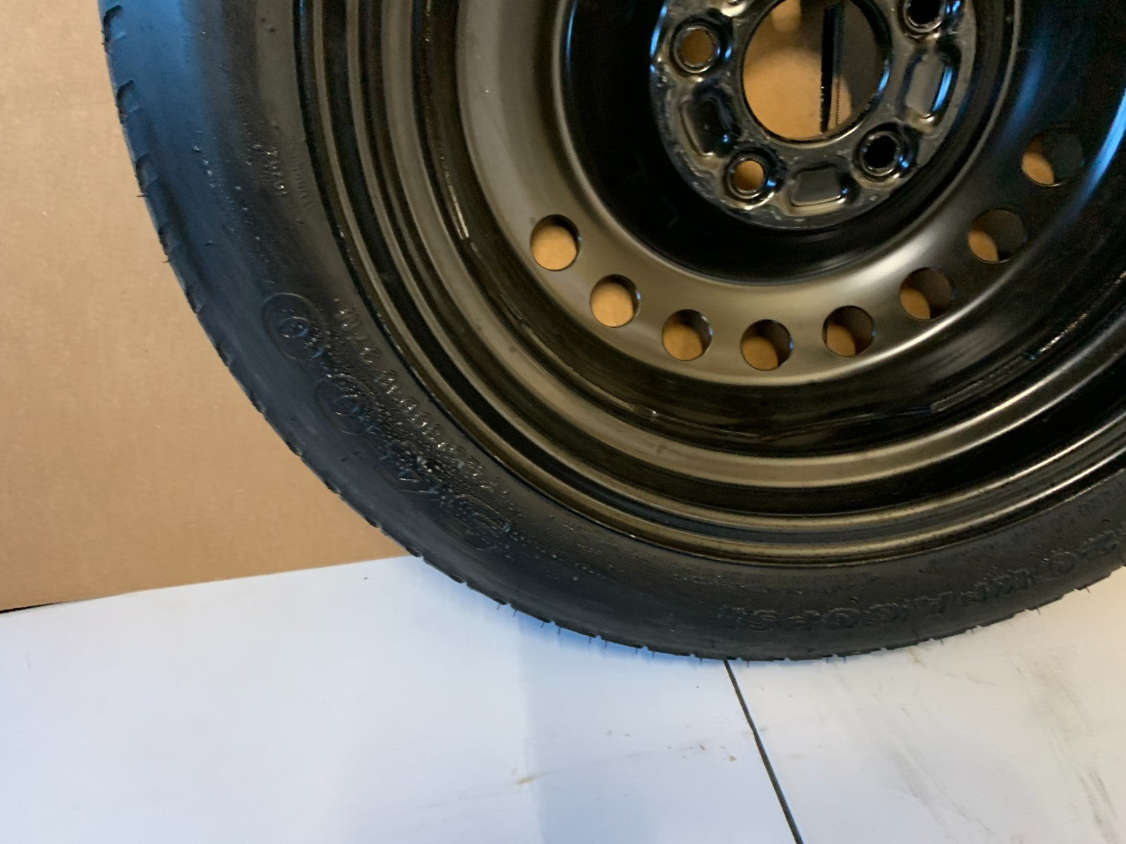 2015-2025 Hyundai Sonata 16" Spare Tire Wheel Compact Donut T125/80D16 Hankook