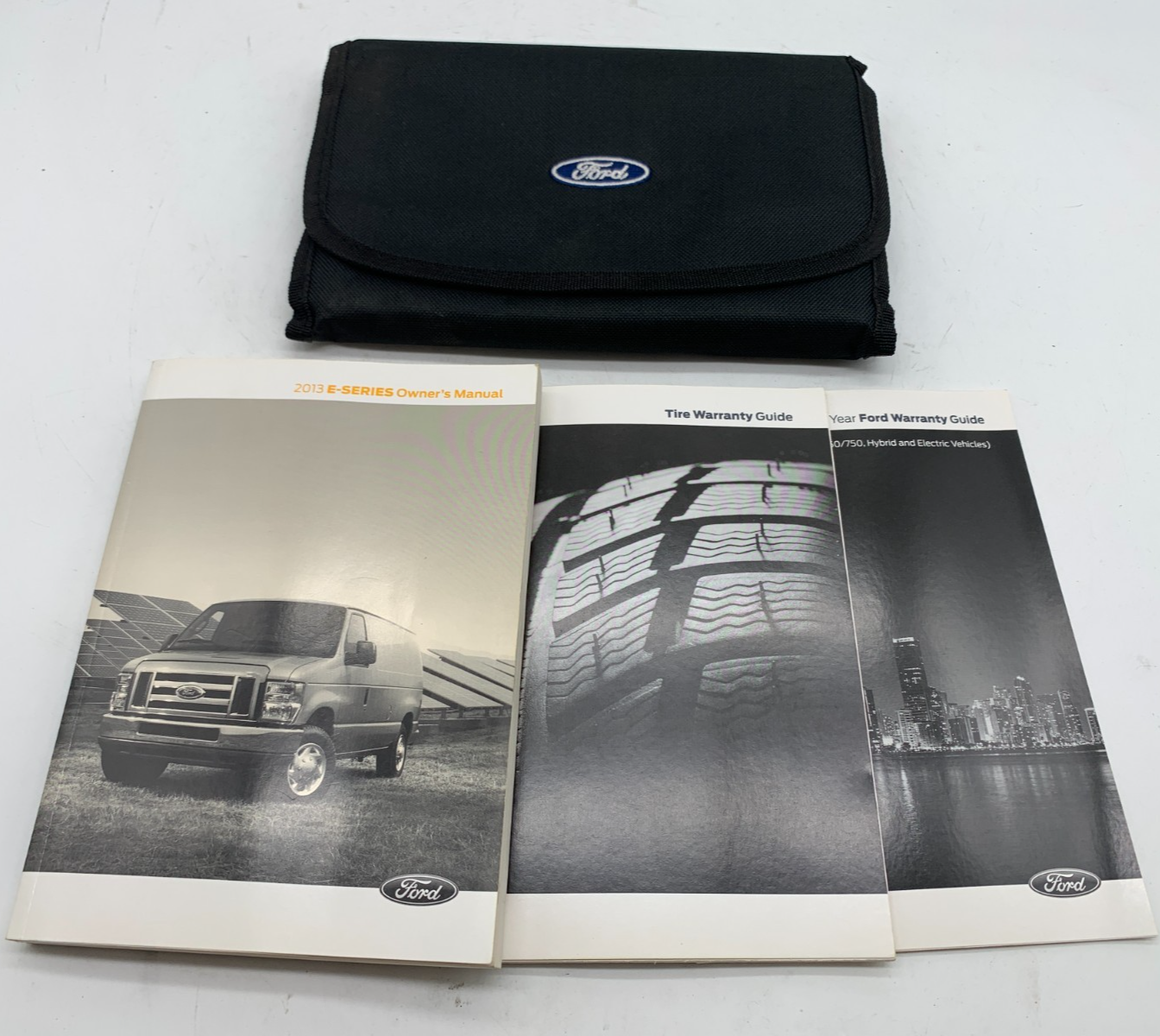 2013 Ford E-150 E150 Owners Manual Set with Case OEM A02B44045