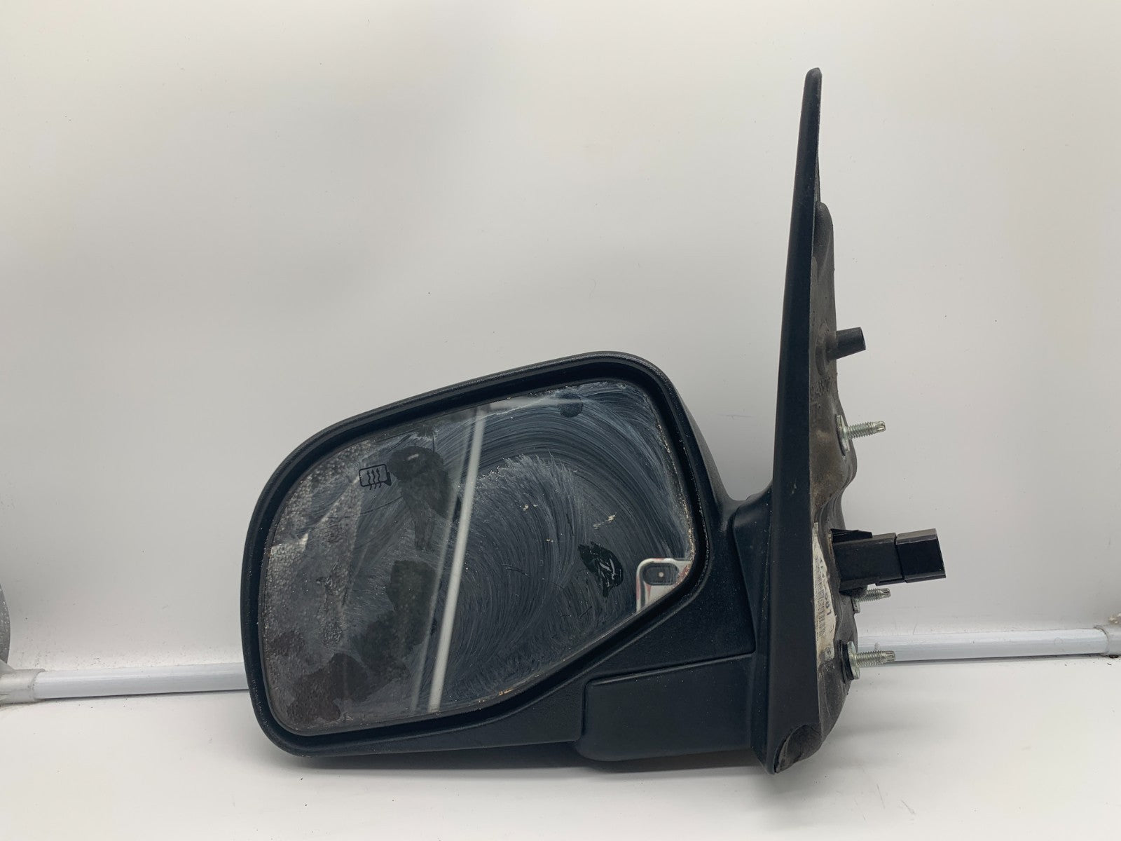 2002-2005 Mercury Mountaineer Driver Side View Power Door Mirror Black C02B36002
