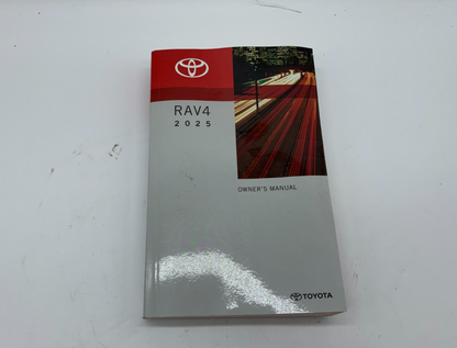 2025 Toyota RAV4 RAV 4 Owners Manual OEM D03B28005