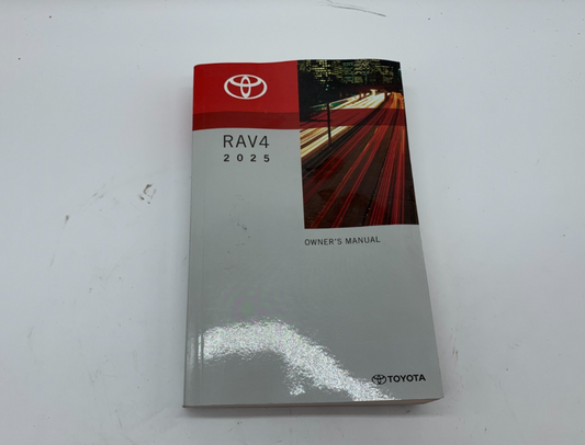 2025 Toyota RAV4 RAV 4 Owners Manual OEM D03B28005