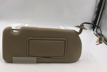 2004-2009 Cadillac SRX Passenger Sun Visor Tan Illuminated OEM A03B40038