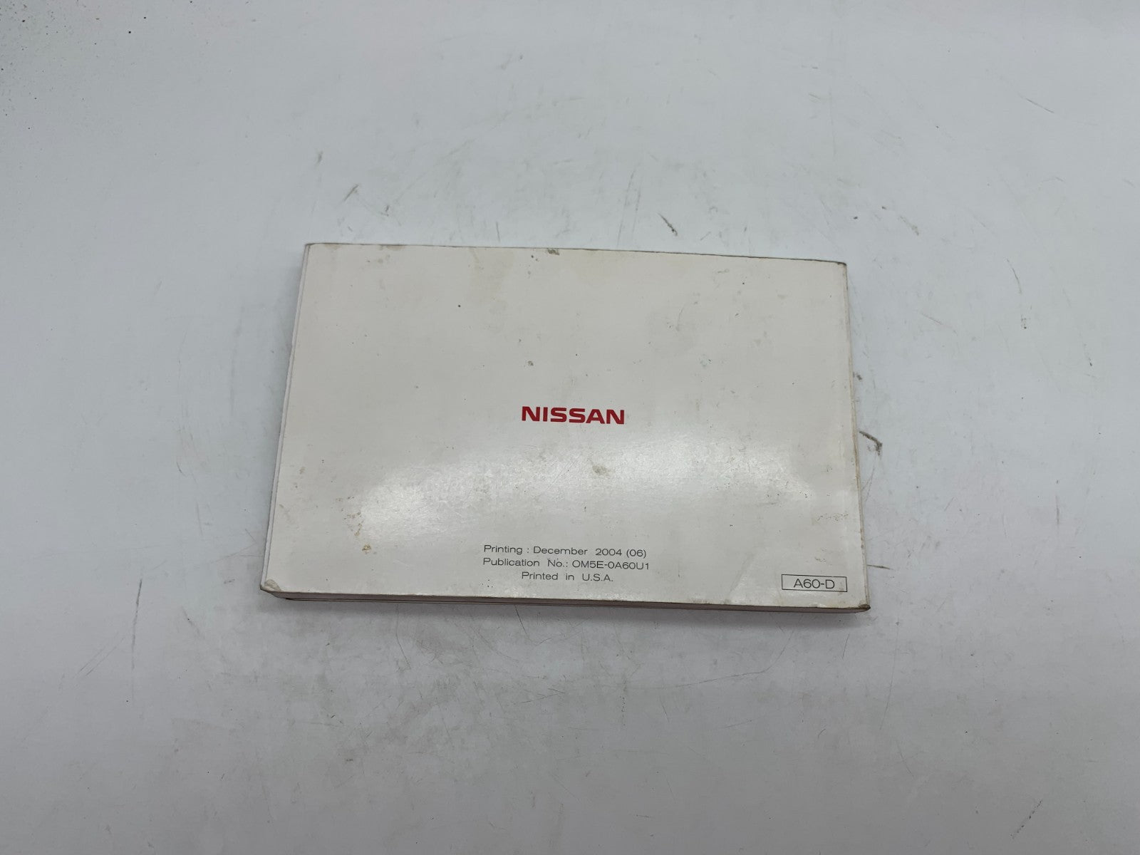 2005 Nissan Titan Owners Manual OEM B03B35007