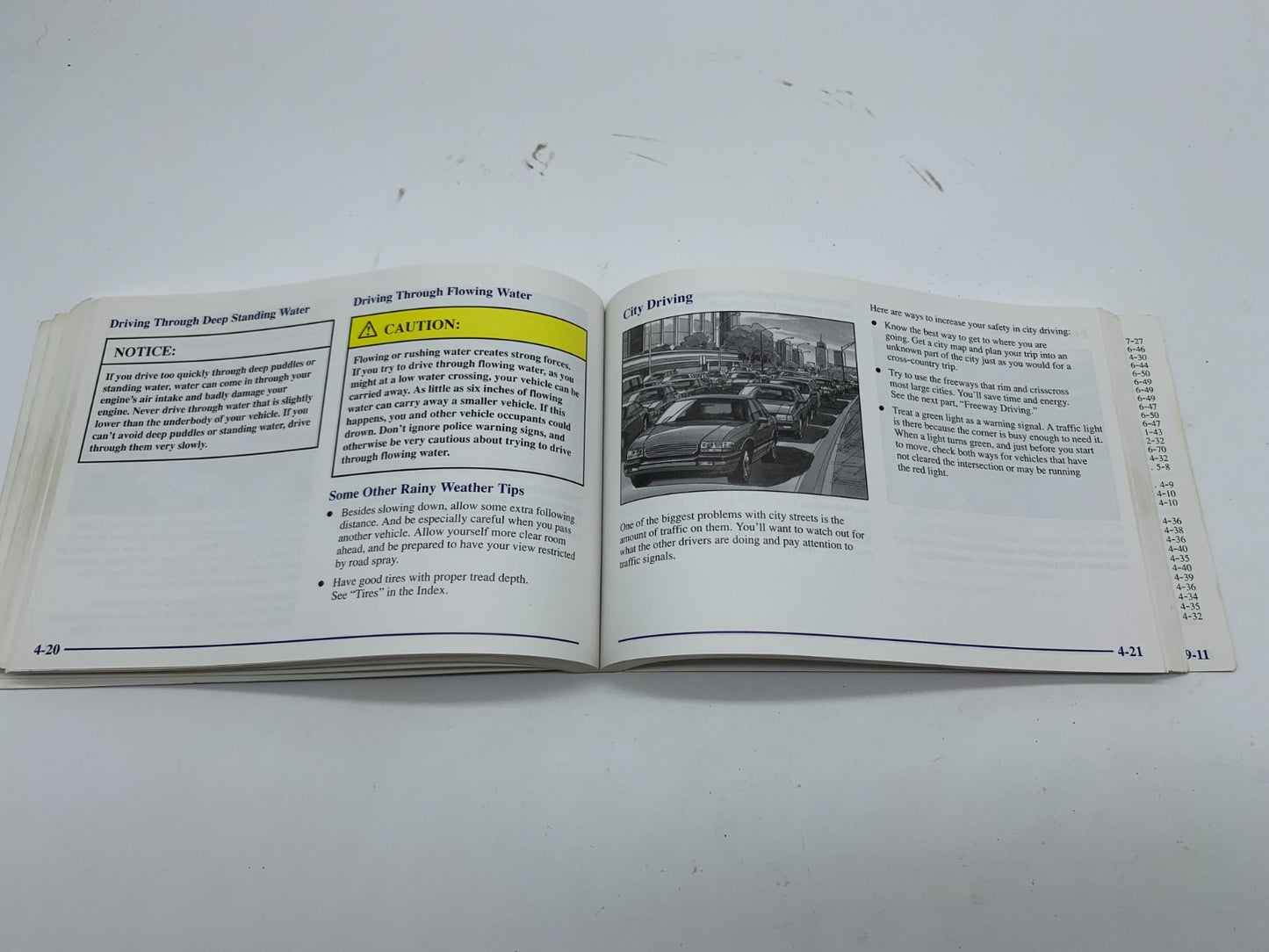2001 Buick LeSabre Owners Manual OEM B03B56025