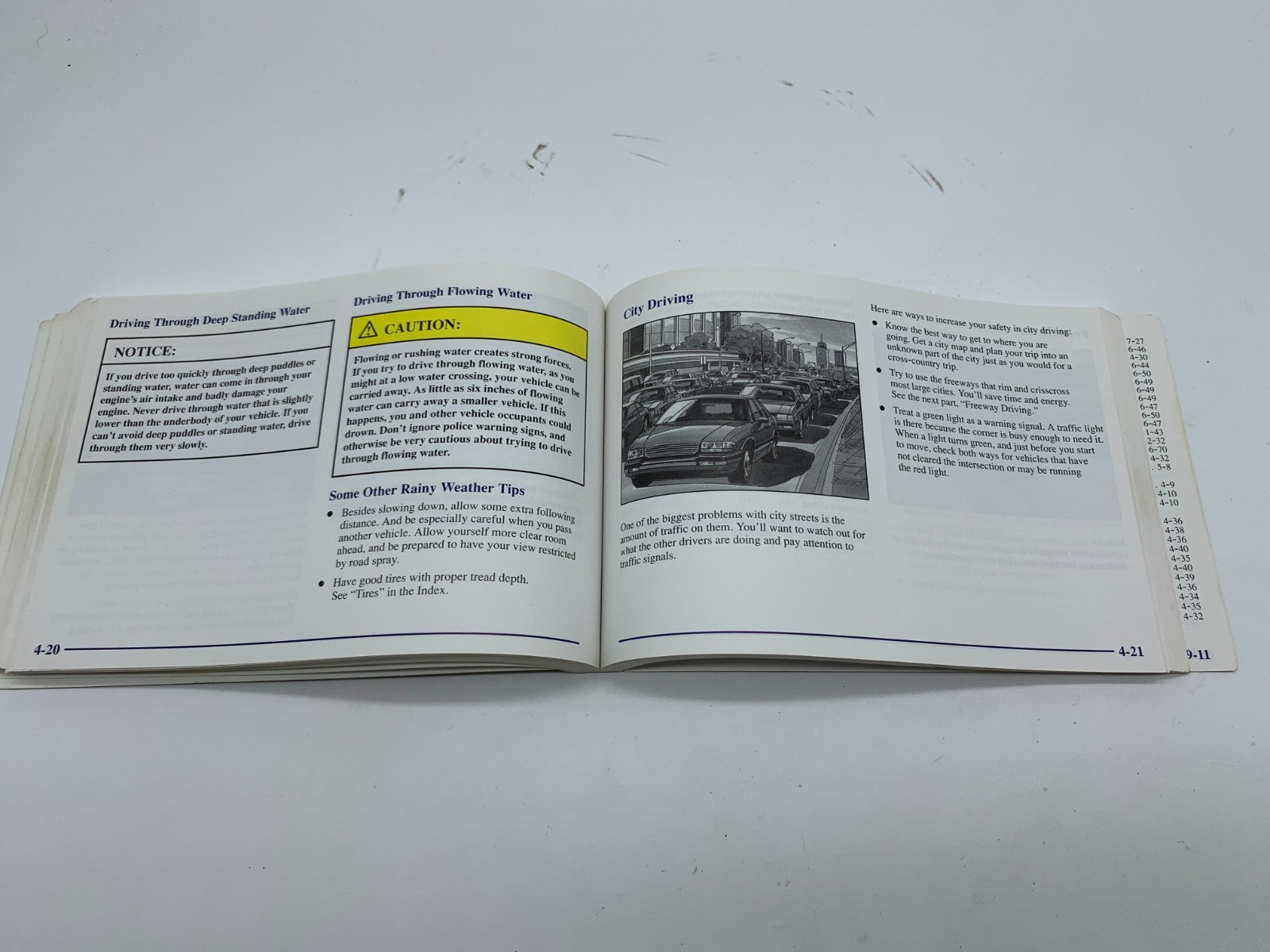 2001 Buick LeSabre Owners Manual OEM B03B56025