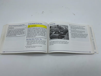 2001 Buick LeSabre Owners Manual OEM B03B56025