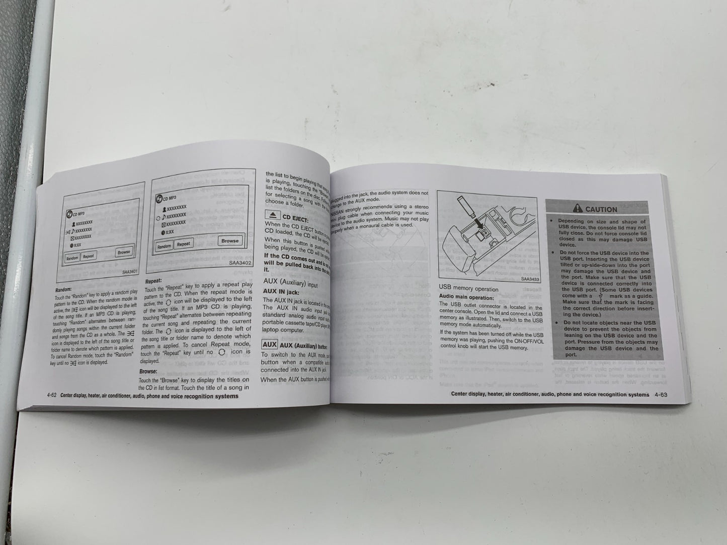 2013 Nissan Rogue Owners Manual Set with Case OEM B02B56001