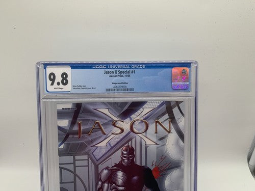 Jason X Special #1 CGC 9.8 Wraparound Edition Avatar Press 2005