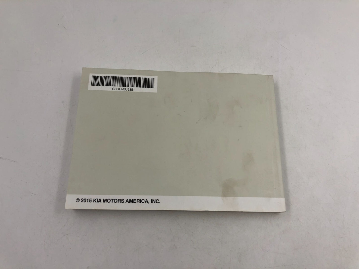 2016 Kia Cadenza Owners Manual OEM A03B19079