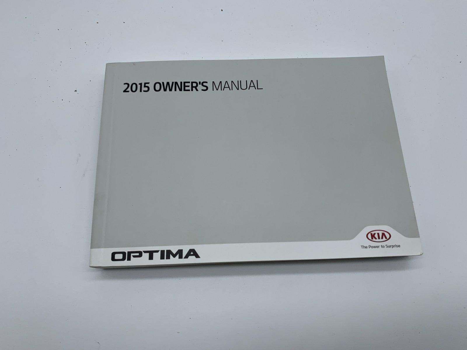 2015 Kia Optima Sedan Owners Manual OEM B03B47061