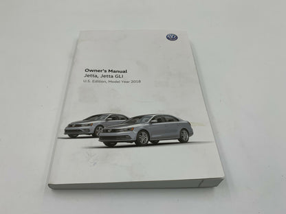 2018 Volkswagen Jetta GLI Owners Manual Set with Case OEM C03B67010