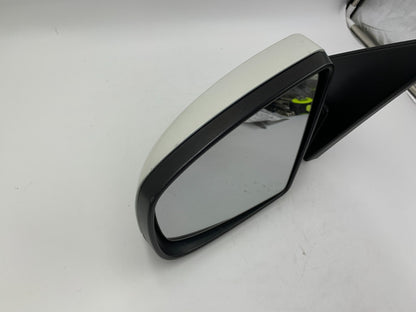 2011-2013 BMW X5 Driver Side View Power Door Mirror White OEM B03B24003
