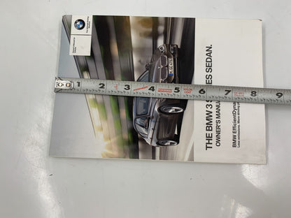 2012 BMW 3 Series Owners Manual OEM D03B20080