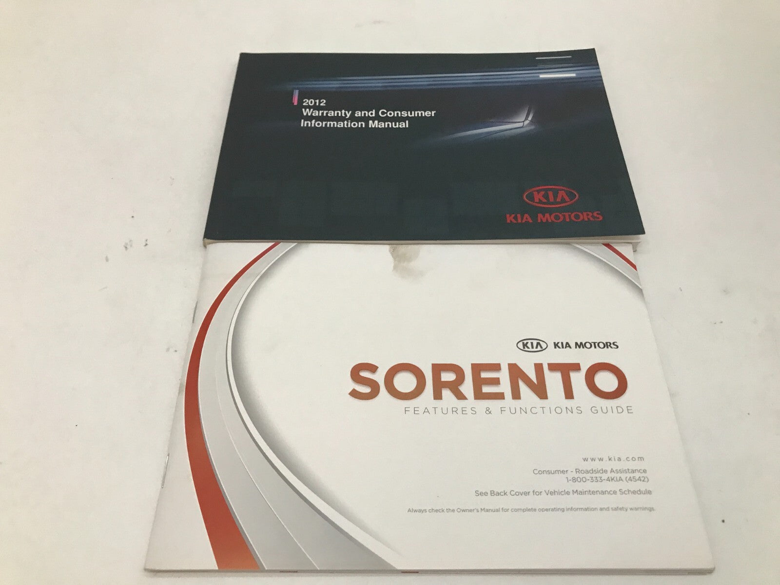 2012 Kia Sportage Owners Manual Set with Case OEM E02B56004
