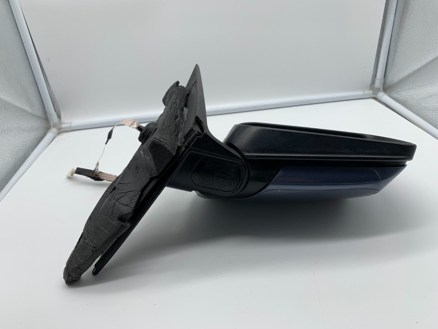 1995-1999 BMW M3 Passenger Side View Power Door Mirror Blue OEM C04B67011