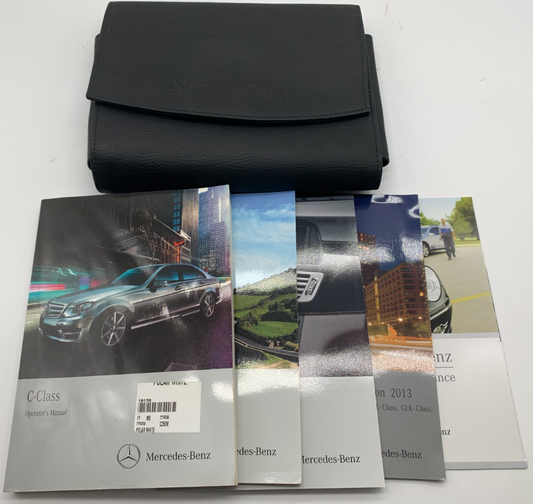 2013 Mercedes-Benz C250 Owners Manual Set with Case OEM C03B22050