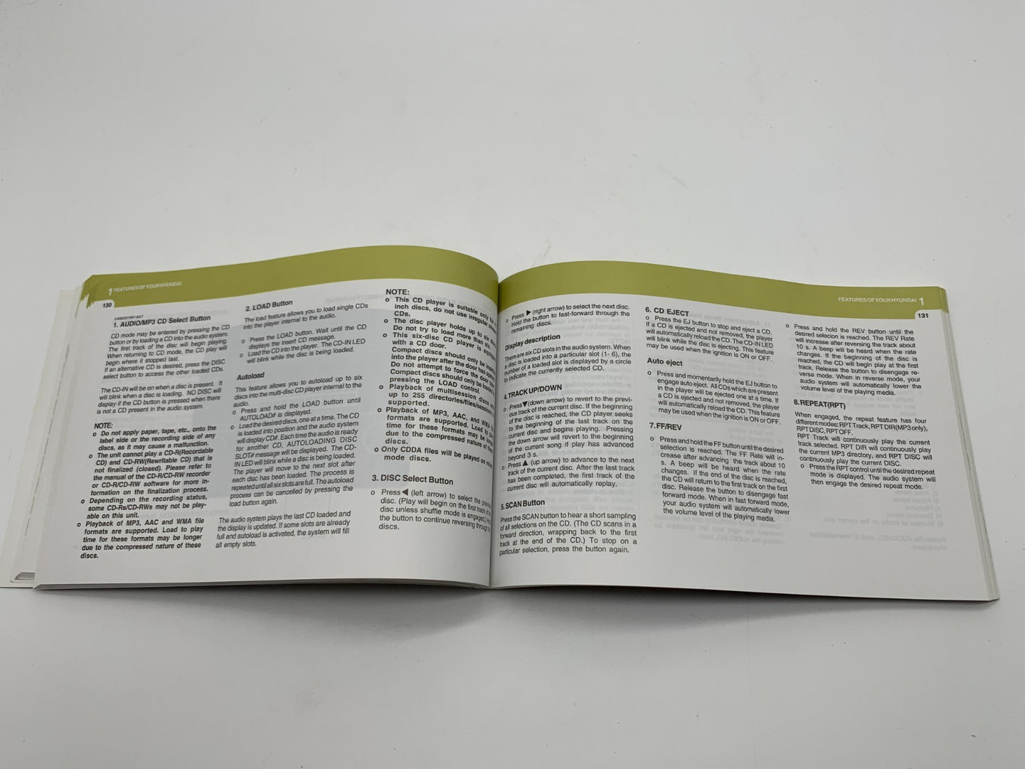 2008 Hyundai Sonata Owners Manual OEM C02B56007