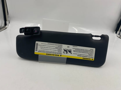 2012-2017 Fiat 500 Passenger Sun Visor Black OEM A04B53042