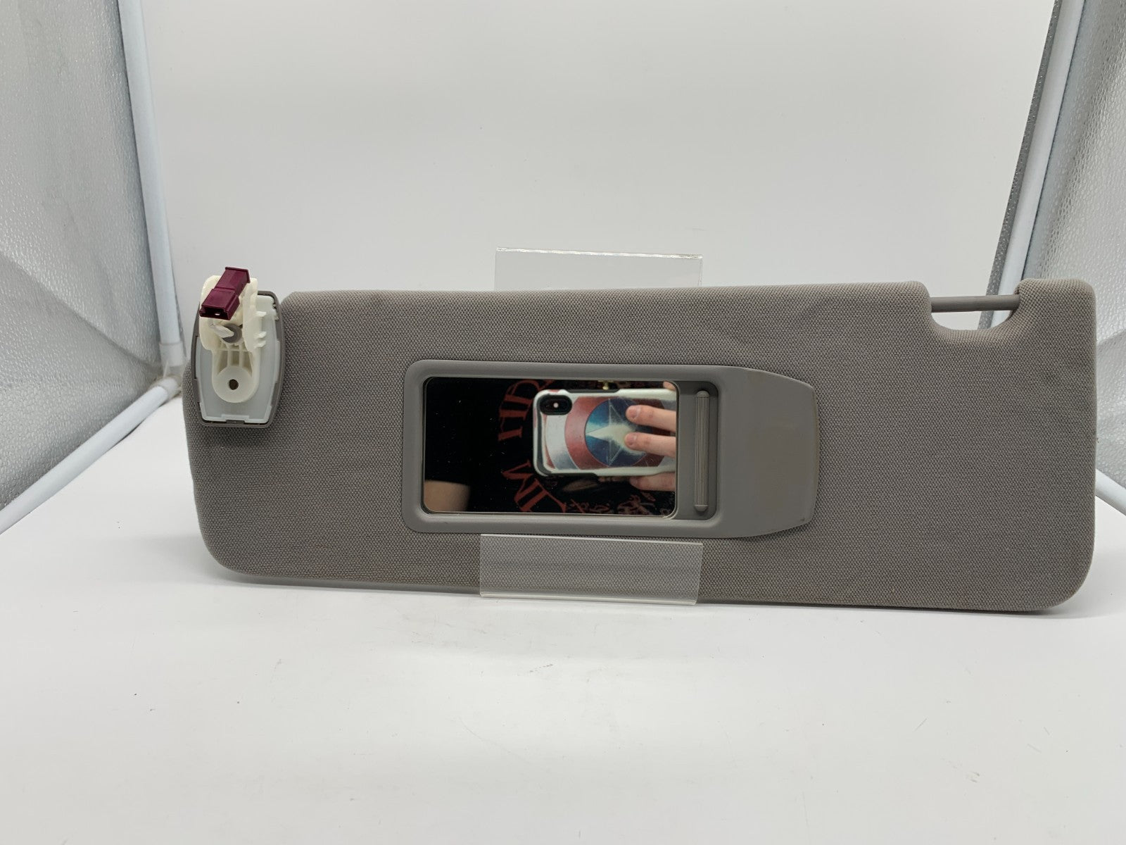 2009-2015 BMW 750i Driver Sun Visor Sunvisor Gray Illuminated OEM