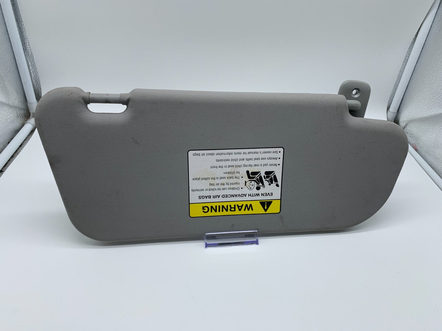2004-2009 Mazda 3 Driver Sun Visor Gray OEM C04B40010