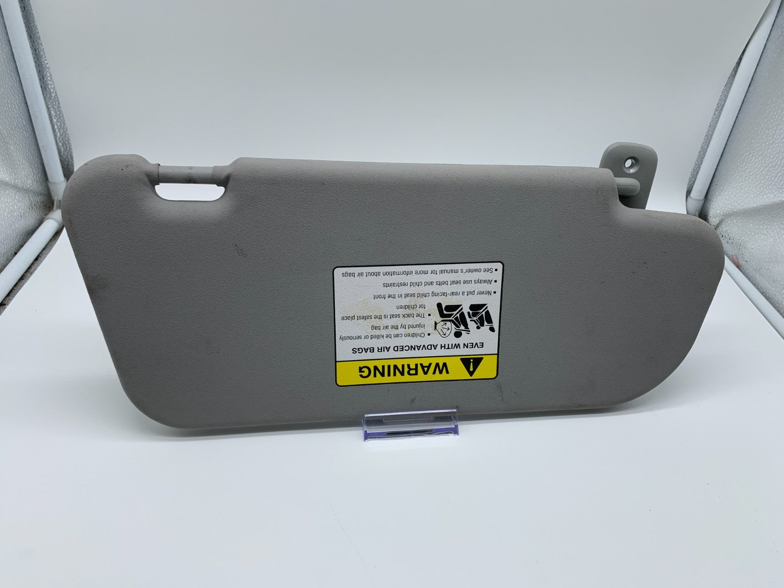 2004-2009 Mazda 3 Driver Sun Visor Gray OEM C04B40010