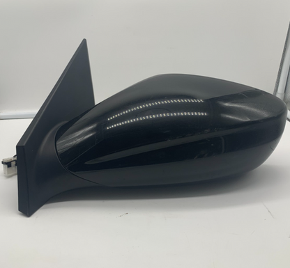2011-2014 Hyundai Sonata Driver Side View Power Door Mirror Black OEM C04B50028
