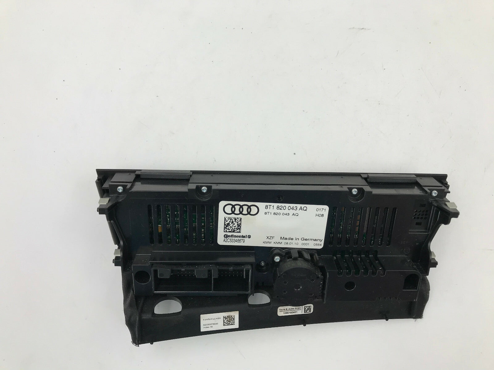 2008-2013 Audi S5 AC Heater Climate Control Unit OEM D02B13010