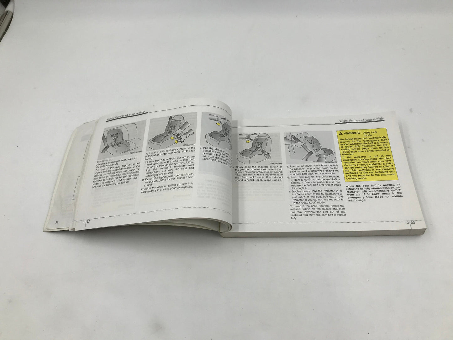 2007 Hyundai Veracruz Owners Manual Set with Case OEM C01B16020
