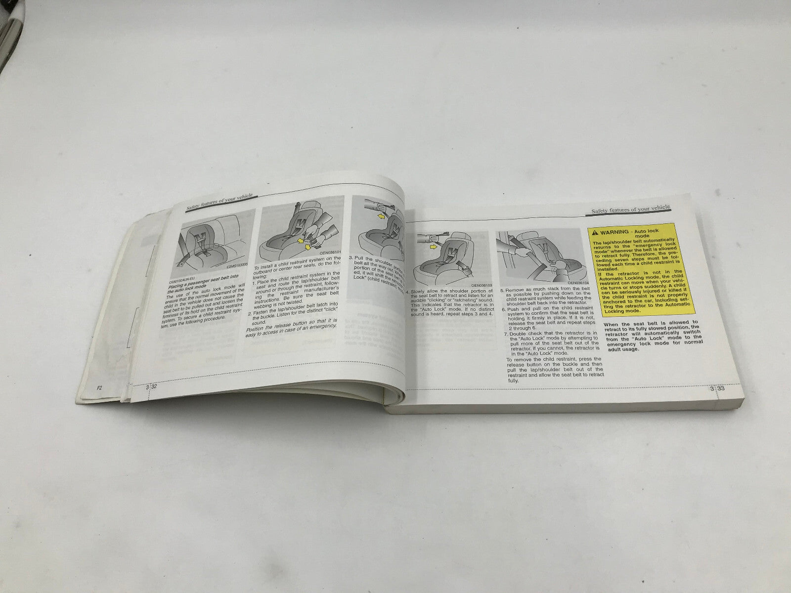 2007 Hyundai Veracruz Owners Manual Set with Case OEM C01B16020