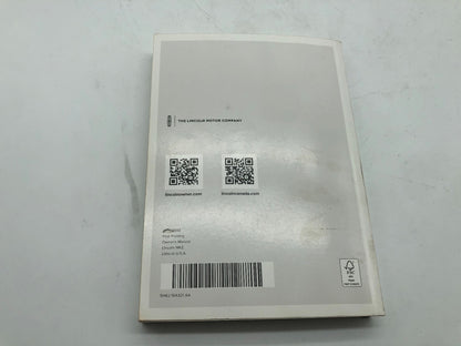 2014 Lincoln MKZ Owners Manual Set with Case OEM R01B46003