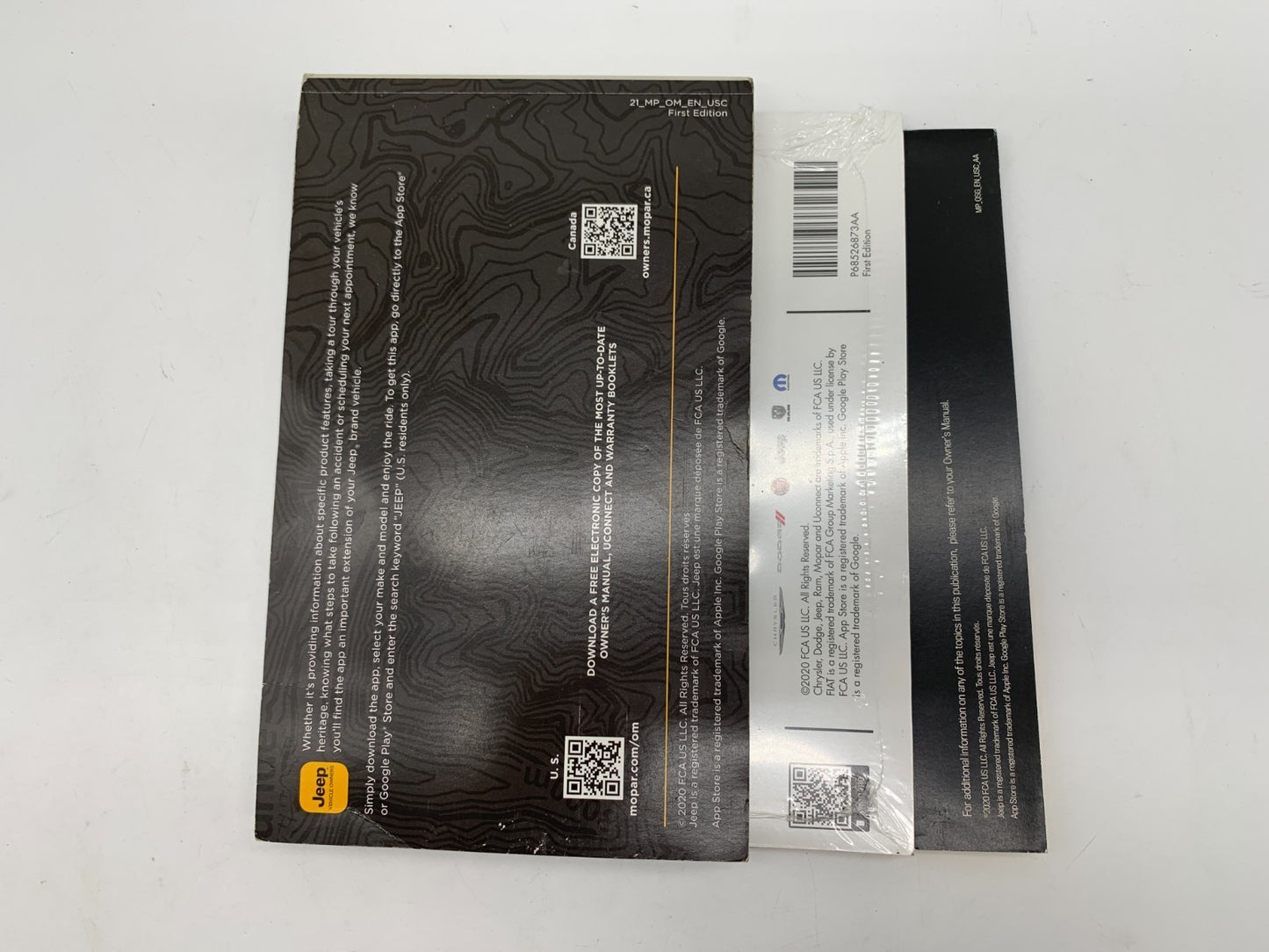 2021 Jeep Compass Owners Manual User Guide Set OEM D01B66013