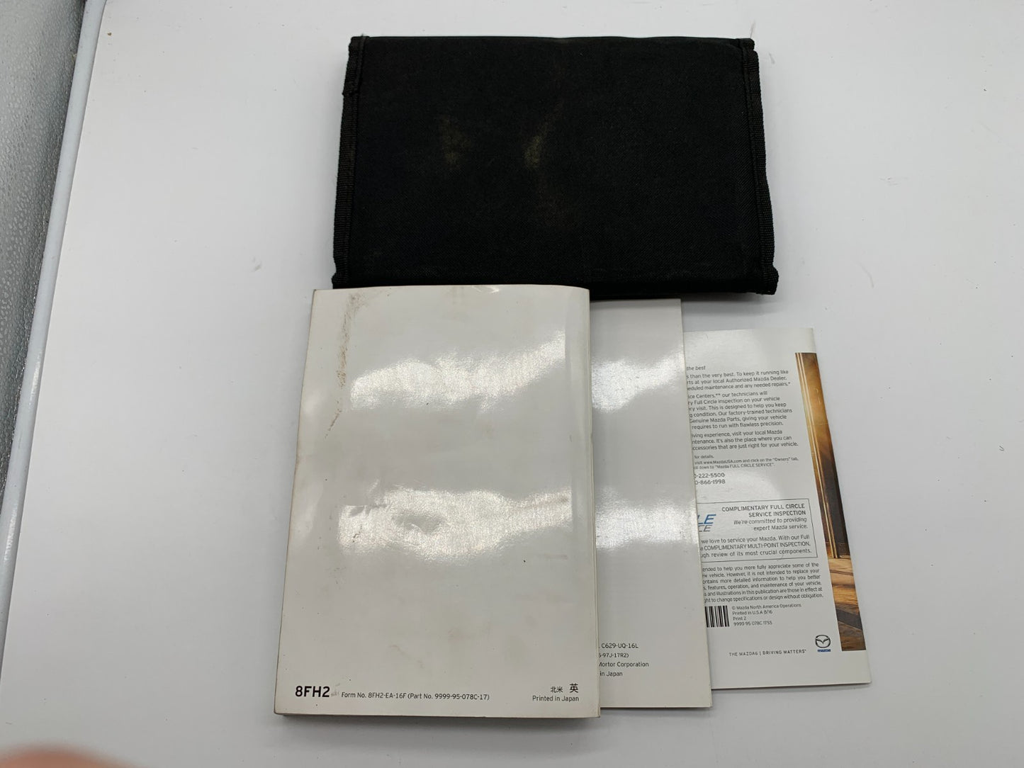 2017 Mazda 6 Owners Manual Set with Case OEM B02B56005