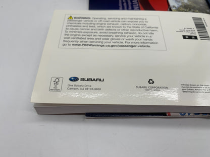 2019 Subaru Impreza Owners Manual Set with Case OEM D01B41075