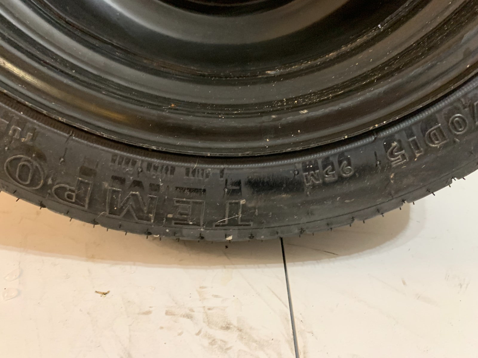 2010-2015 Honda Civic 15" Spare Tire Compact Donut OEM T125/70D15 Wheel