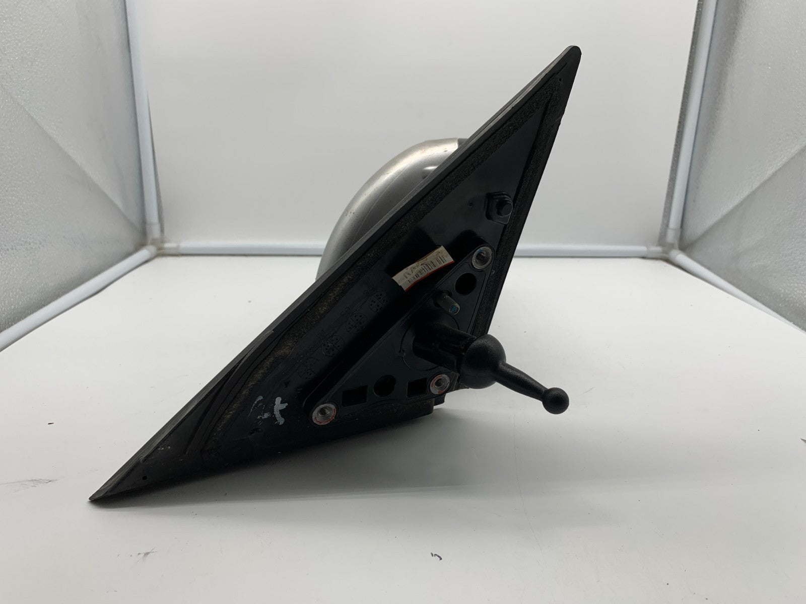 2010-2013 Kia Soul Passenger Side View Manual Door Mirror Silver OEM C03B57006