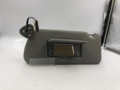 2003-2007 Cadillac CTS Driver Sun Visor Gray Illuminated OEM D02B61003
