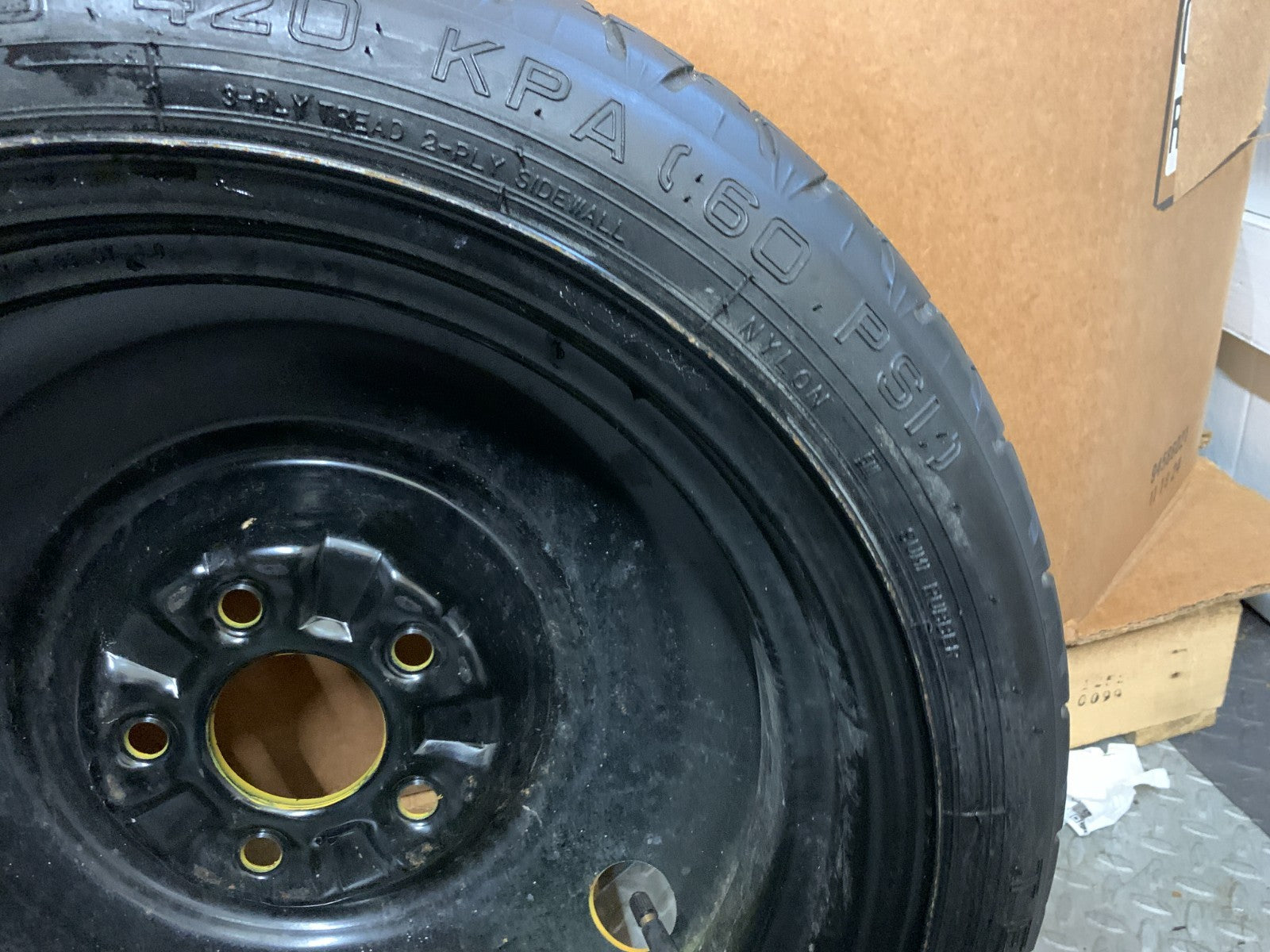 2006-2017 Mazda 5 Mazda5 16" Spare Tire Wheel Compact Donut T125/70D16