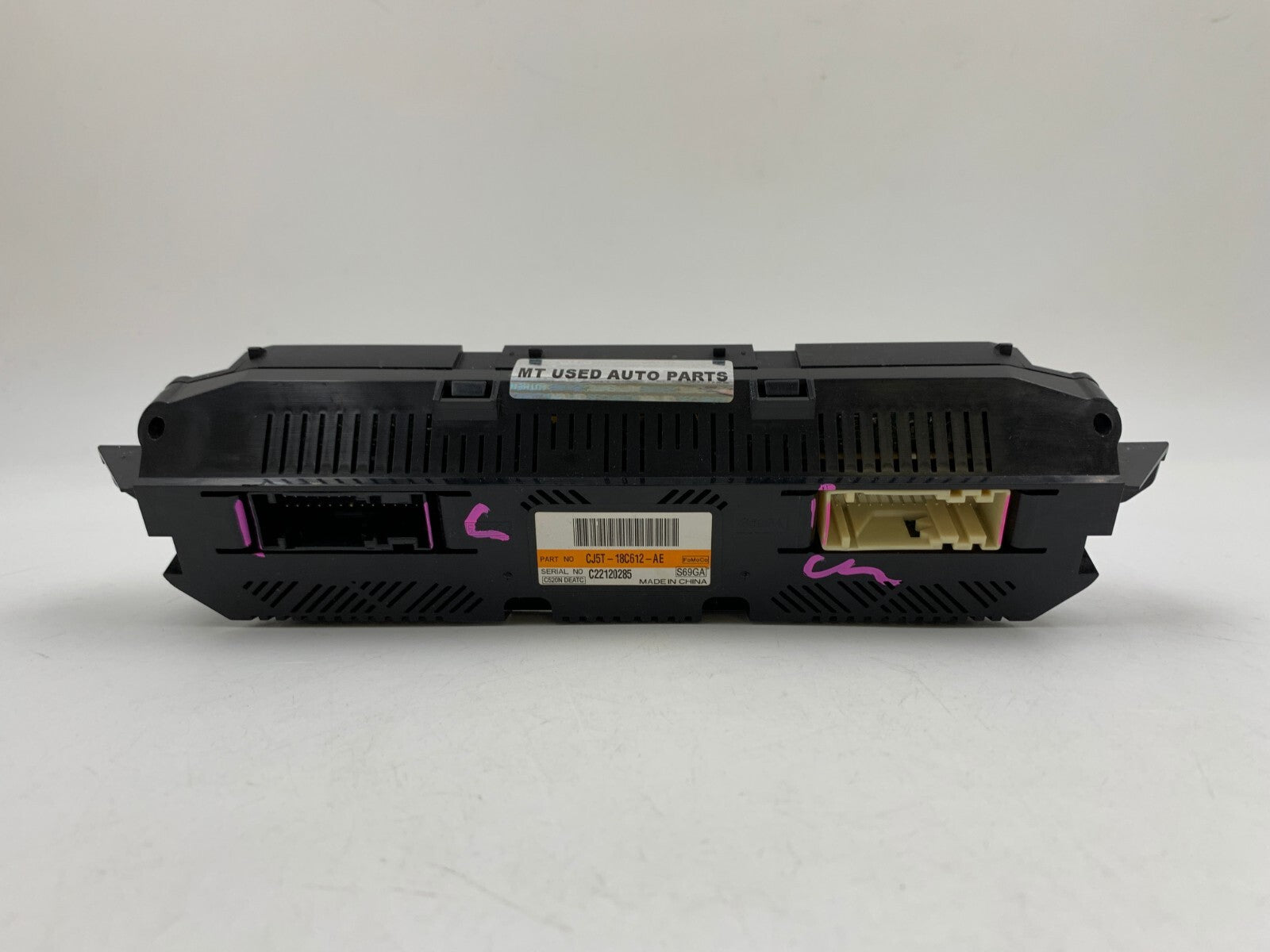 2013 Ford Escape AC Heater Climate Control Unit OEM D01B27061