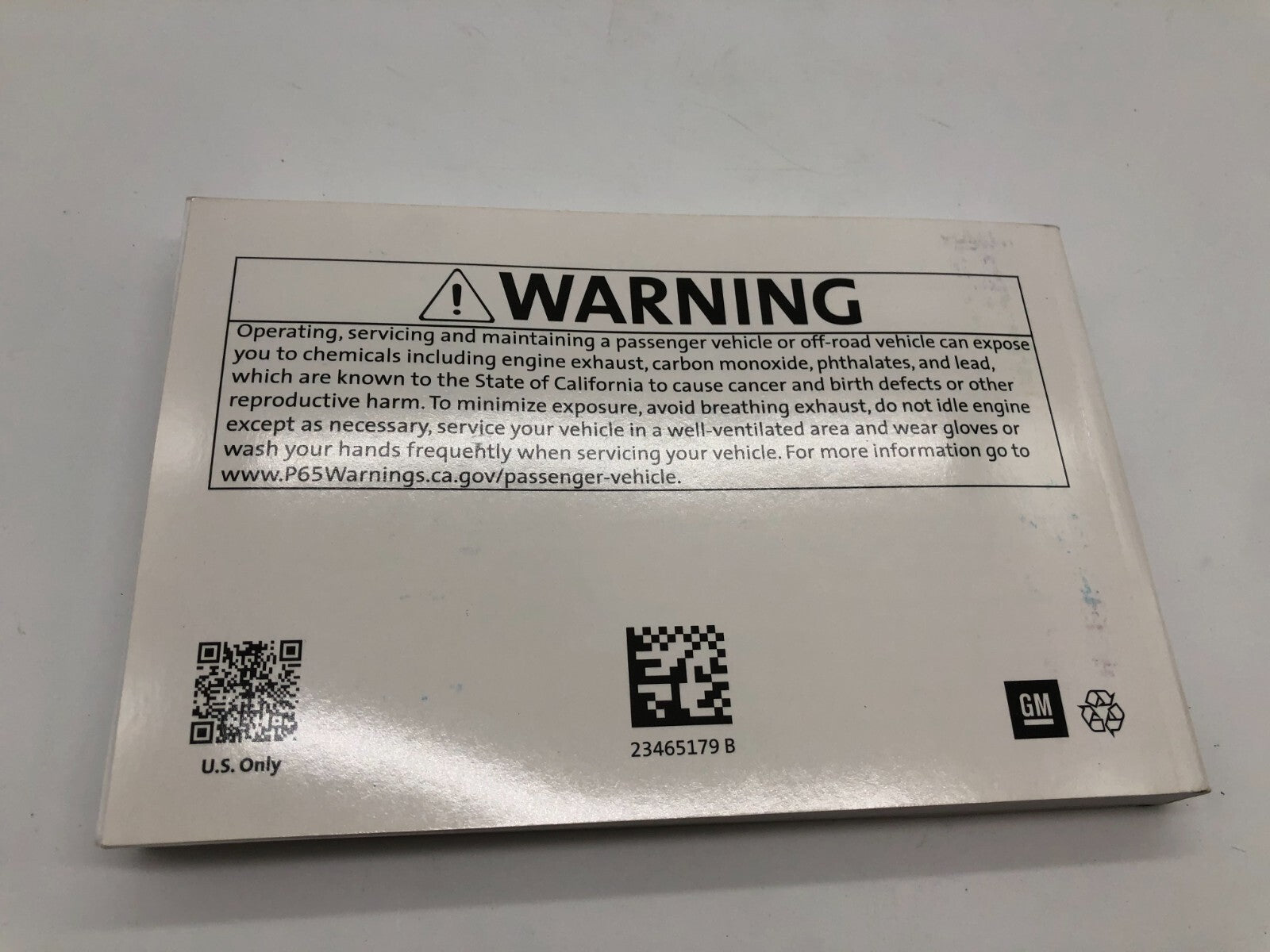 2018 Buick Enclave Owners Manual Set with Case OEM E03B47003