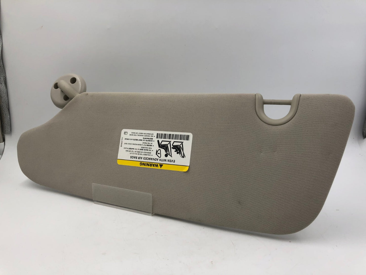 2011-2020 Dodge Caravan Passenger Sun Visor Sunvisor Gray OEM D04B03082