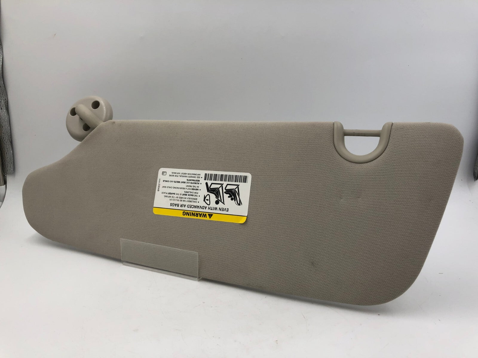 2011-2020 Dodge Caravan Passenger Sun Visor Sunvisor Gray OEM D04B03082