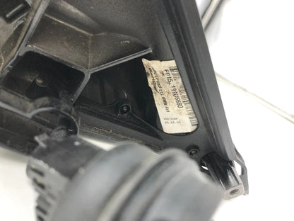 2009-2012 BMW 750i Driver Side View Power Door Mirror Black BSA OEM D03B57001