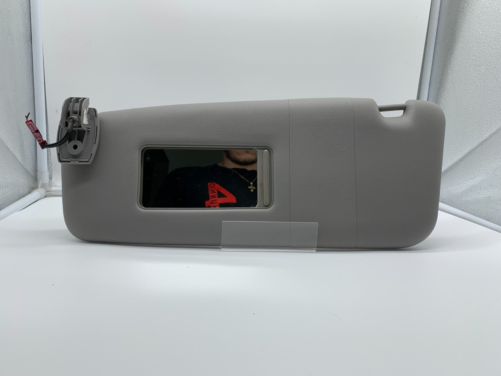 2008-2010 BMW 528i Driver Sun Visor Gray Illuminated OEM B01B55096