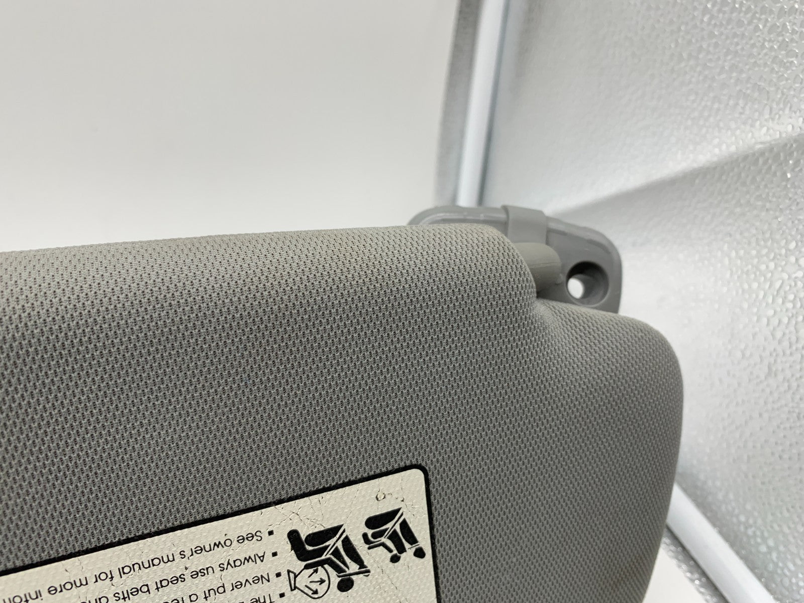 2011-2015 Kia Sorento Driver Sun Visor Gray OEM A03B40004