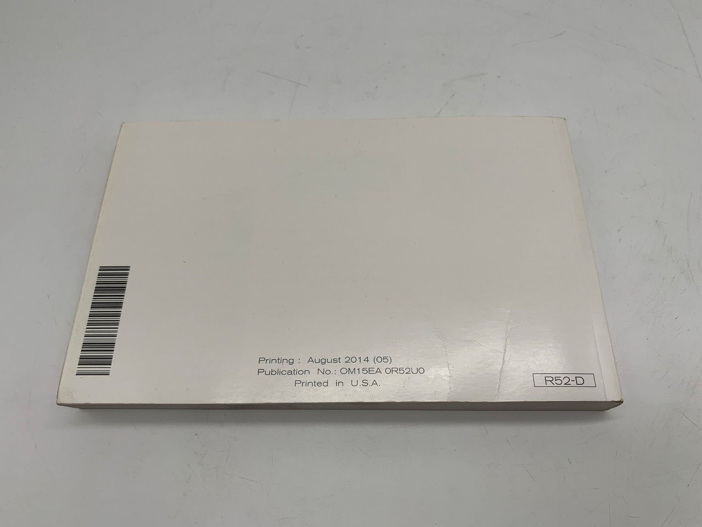 2015 Nissan Sentra Owners Manual Set with Case OEM R01B50023