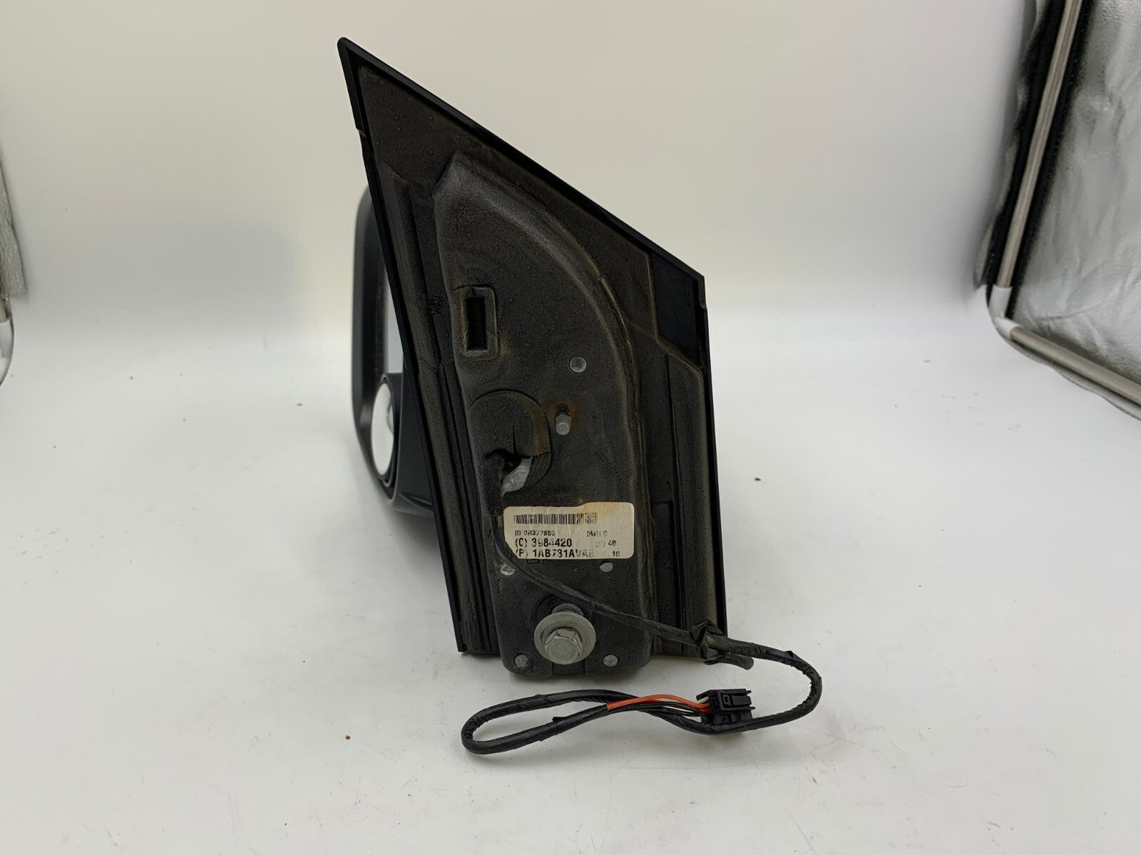 2011-2020 Dodge Caravan Driver Side View Power Door Mirror Gray OEM B02B48040