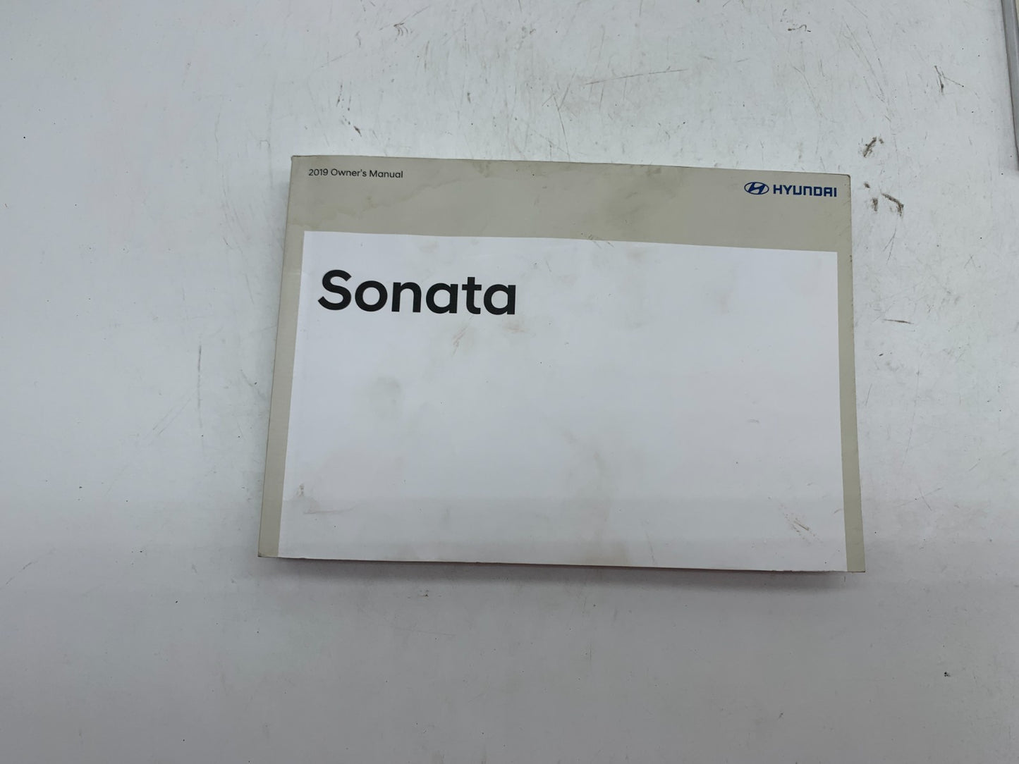 2019 Hyundai Sonata Owners Manual Set OEM A03B44004
