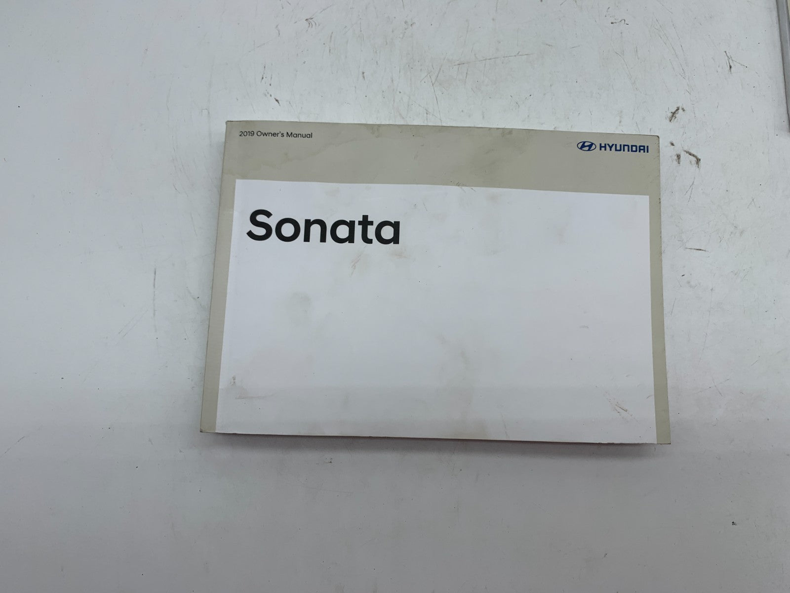 2019 Hyundai Sonata Owners Manual Set OEM A03B44004
